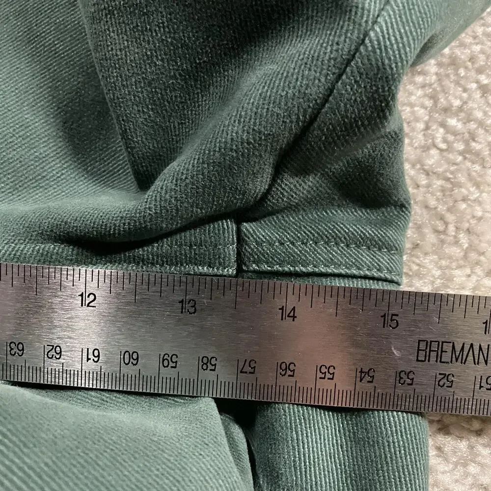 VTG 80s North Face Pants Mens 30x31* Green Cotton Canvas Twill Sample Tag